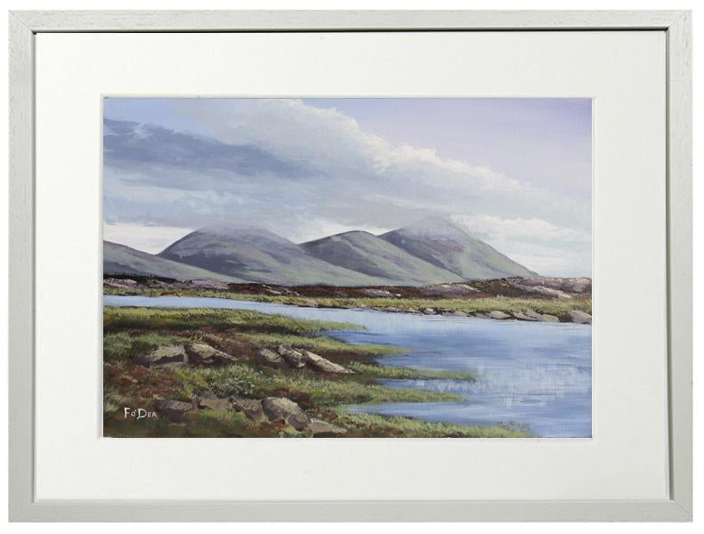 12 pins Connemara co Galway, landscape painting for sale , Irish Art prints for sale