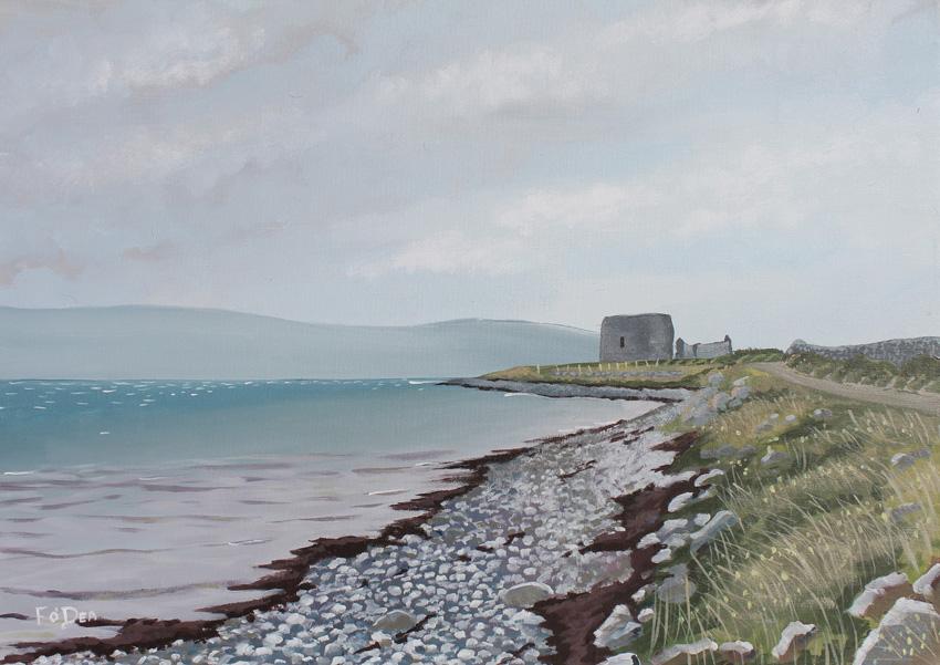 painting of Burren co clare for sale , limited art print of Burren Clare for sale , Burren painting , irish art print of Burren for sale , limited print of Burren 