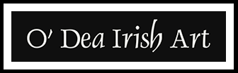 Fergal O’ Dea Irish Art Logo, original or limited prints for sale. Famous Irish artist, O' dea irish art, landscape, Seascape , wildlife , drawings of Cork, Galway, Dublin . paintings of the cliffs of Moher, Blarney Castle , Quadrangle UCC. Fergal O'Dea